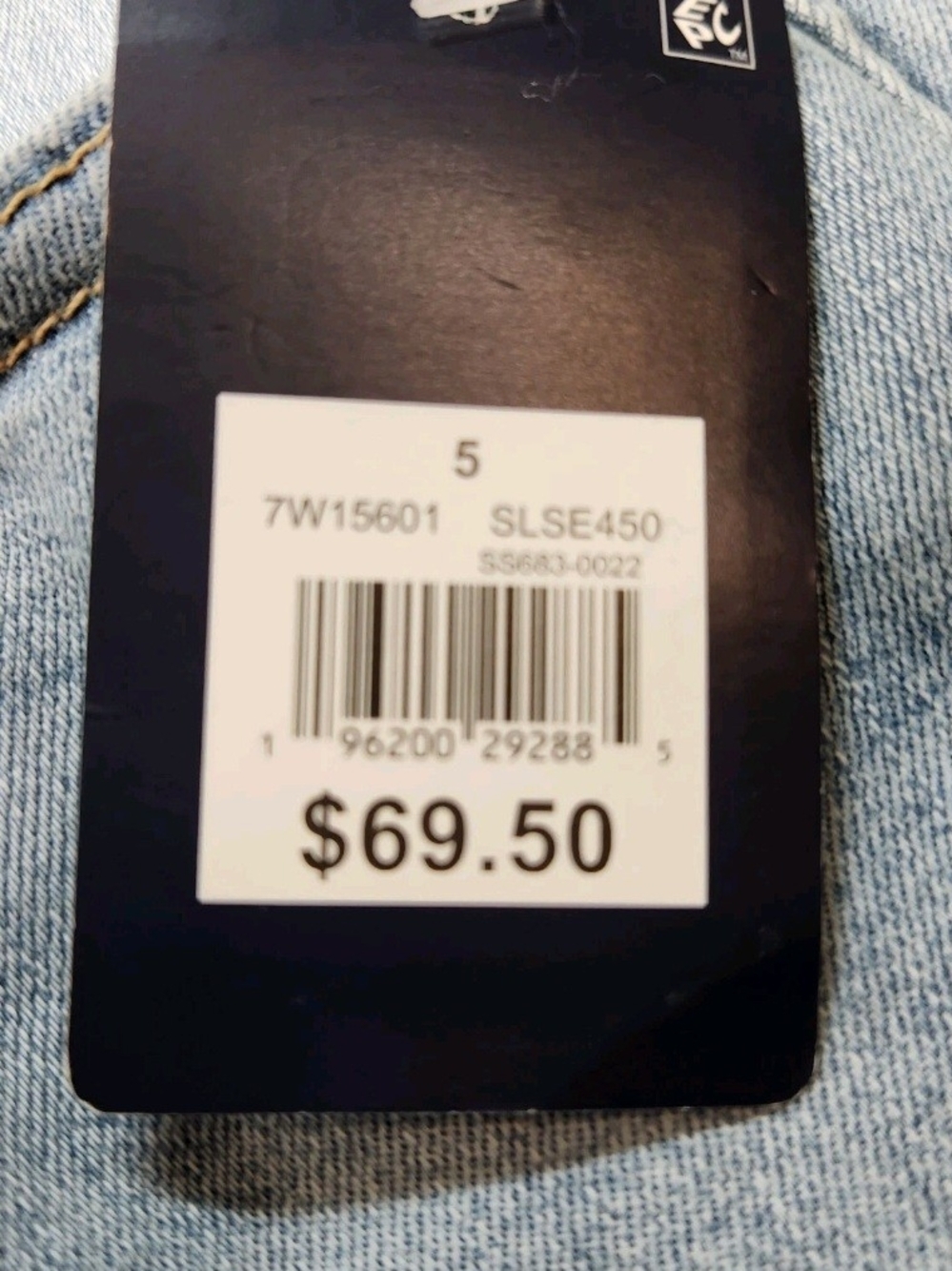 Lucky Brand Women's Shorts Size 5 33/35 Mid-Rise Blue Jean Shorts Stretch 04 - Picture 8 of 11